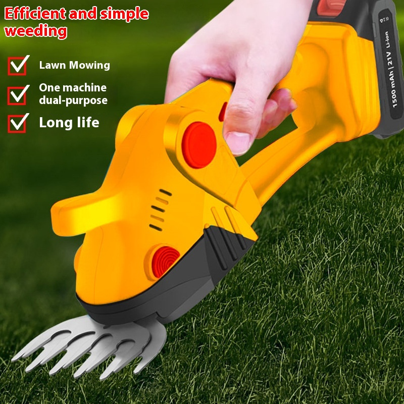 Green Industrial Grade Electric Wear Resistant Domestic Tea Tree Hedge Trimmer