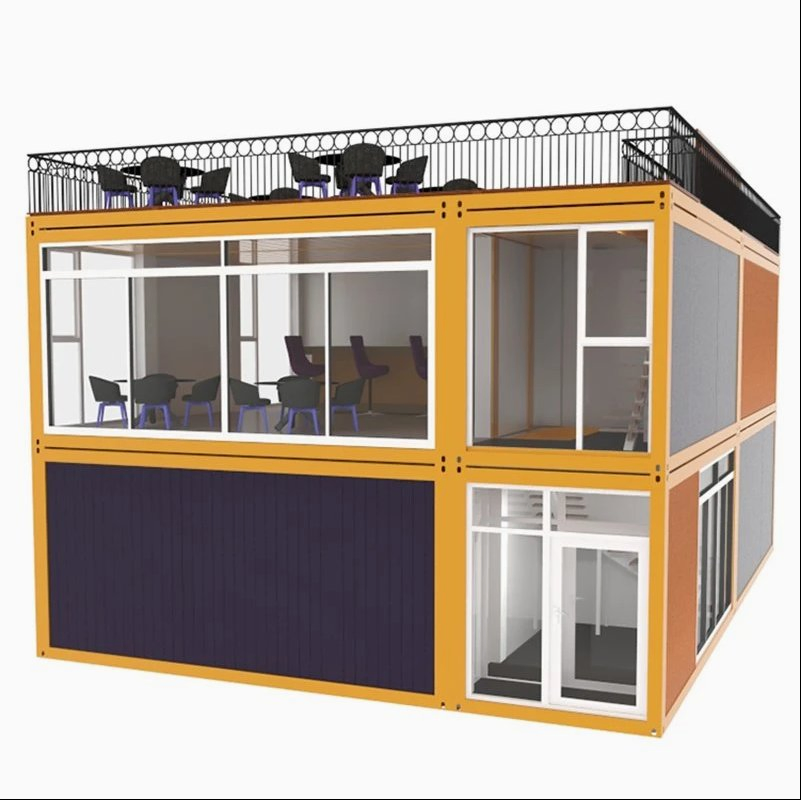 Factory Price Prefabricated House Mobile Steel Structure Building Container House