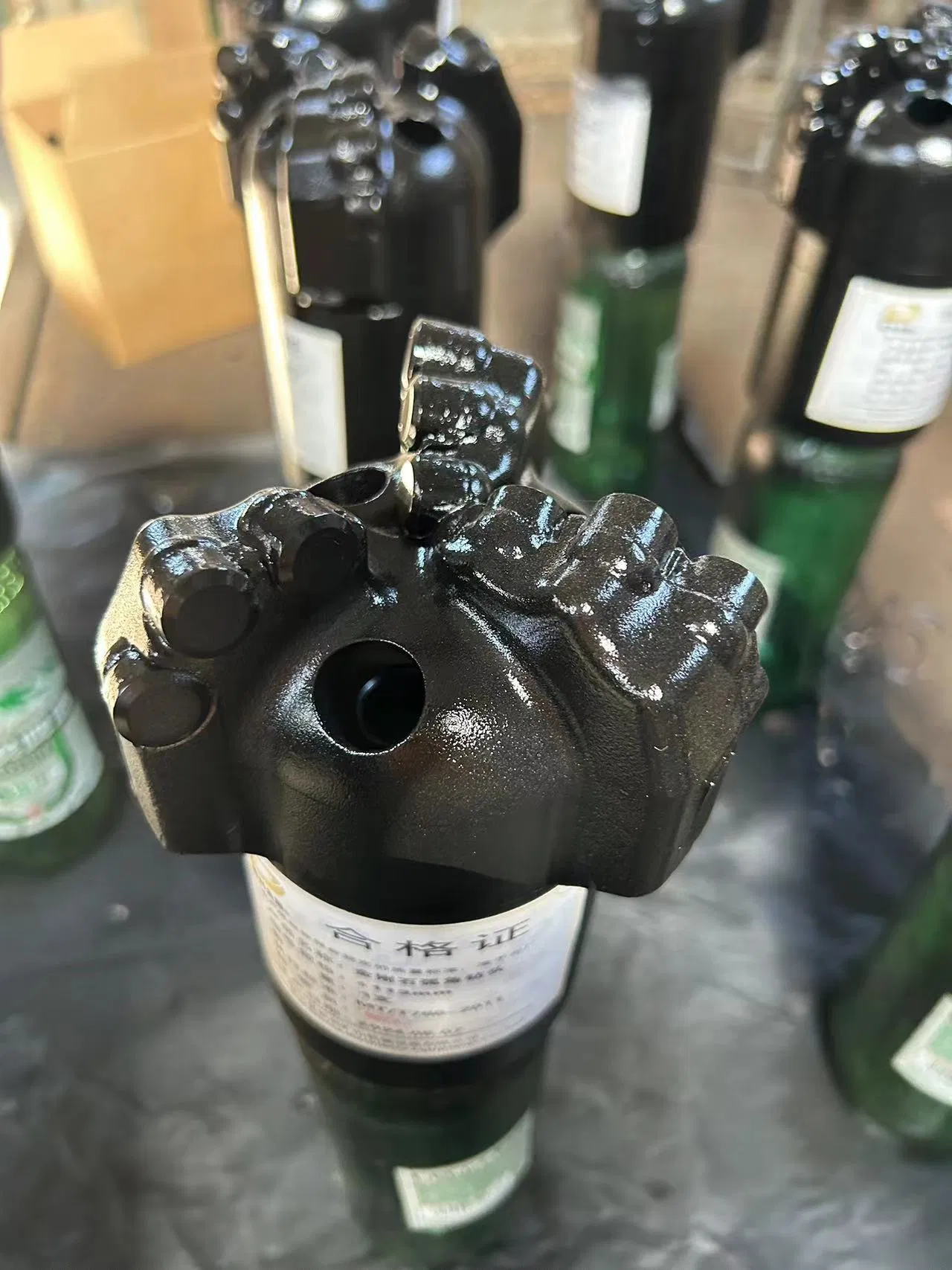 Three-Wing Arc-Angle Diamond Drill Bit