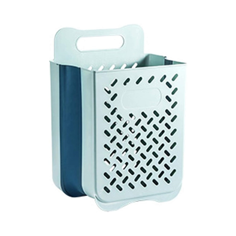 Collapsible Plastic Multipurpose Dirty Clothes Storage Basket Trolley Layered Detachable Portable Hamper Laundry Basket