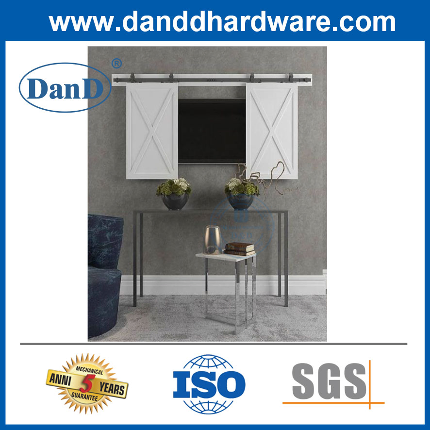 OEM Factory Sliding Door System Mini Barn Door Hardware for Cabinets