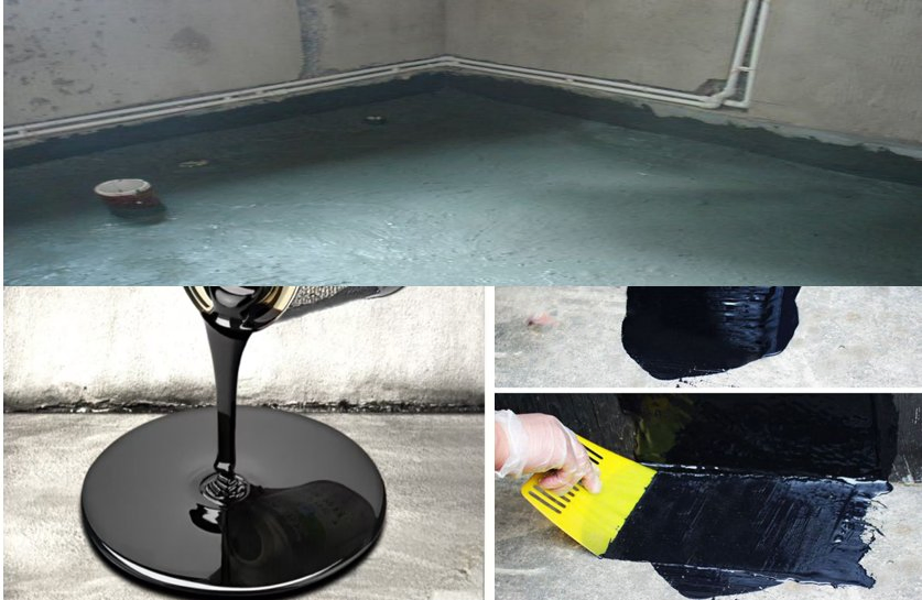 One Component PU Waterproof Coating for Basement 1K