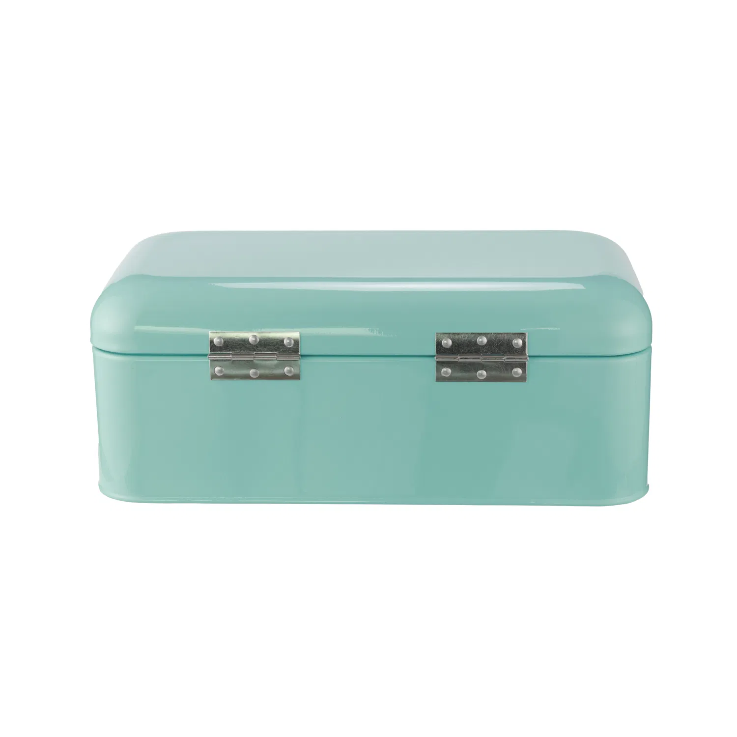 Square Metal Bread Box Container for Dry Food Storage