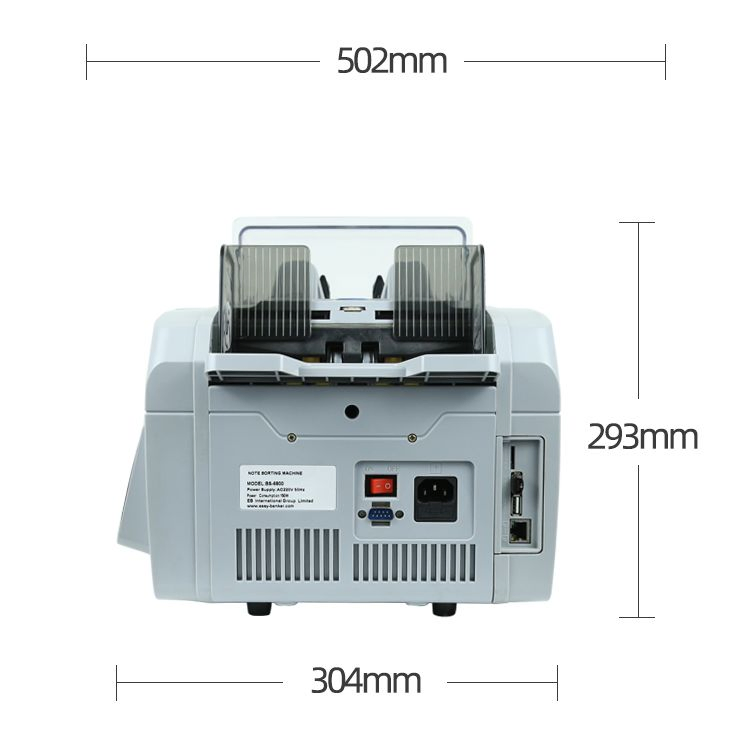 BS-6800 Multiple Currency System Counting classification dual-function Currency Validator Banknote Counter Sorter