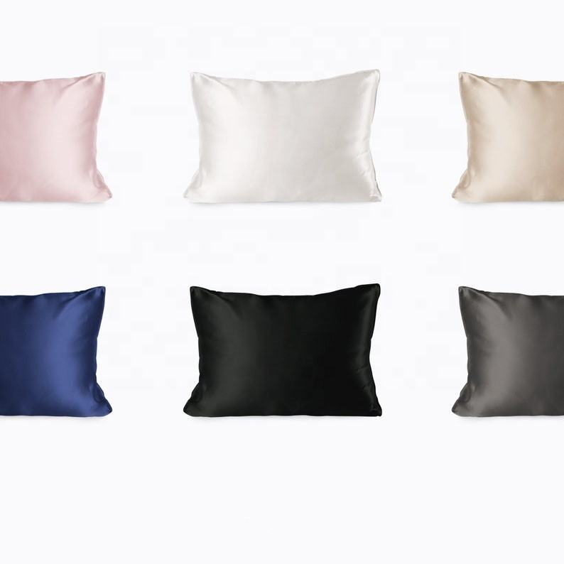 Wholesale Comfortable Pure Silk Pillowcase Set and Eye Mask Silk Gift Set