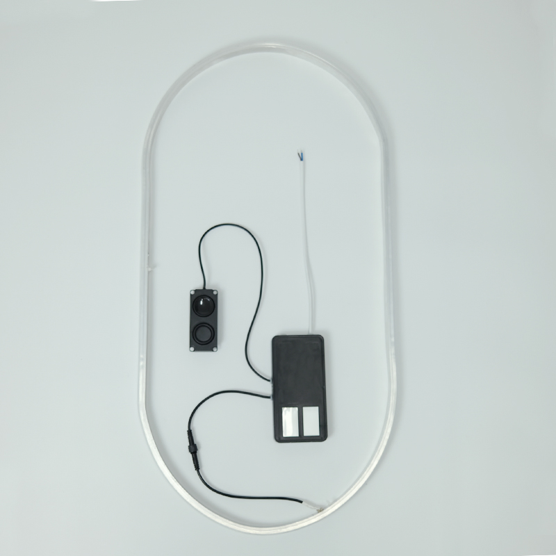 Aluminium Alloy Profile Alloy Profile Frame Brush Mirror Frame with Light IP44