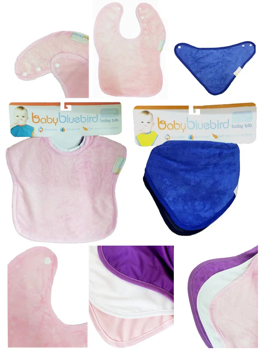 Hot Sale Super Soft Cotton Waterproof Baby Bib Bandana Bib