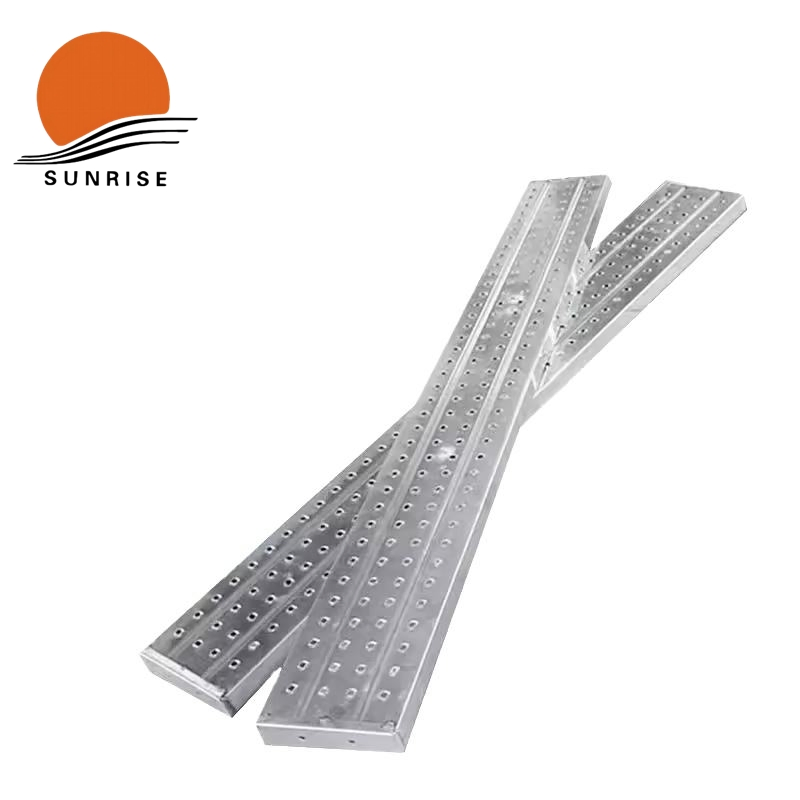 Building Steel Scaffolding Plank Hot DIP Galvanized Construction Scaffolding Metal Scaffold Plank with Hooks