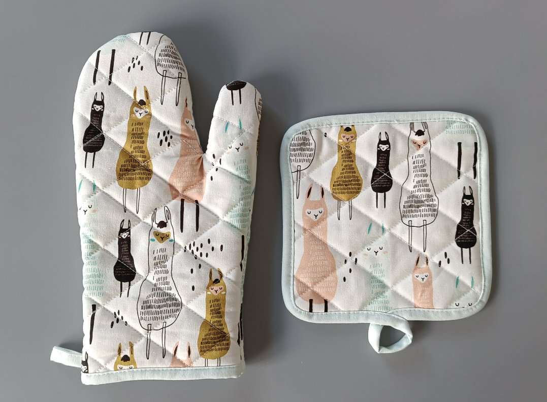 Custom Kitchen Digital Print Sheep Polyester or Cotton Tote Bag