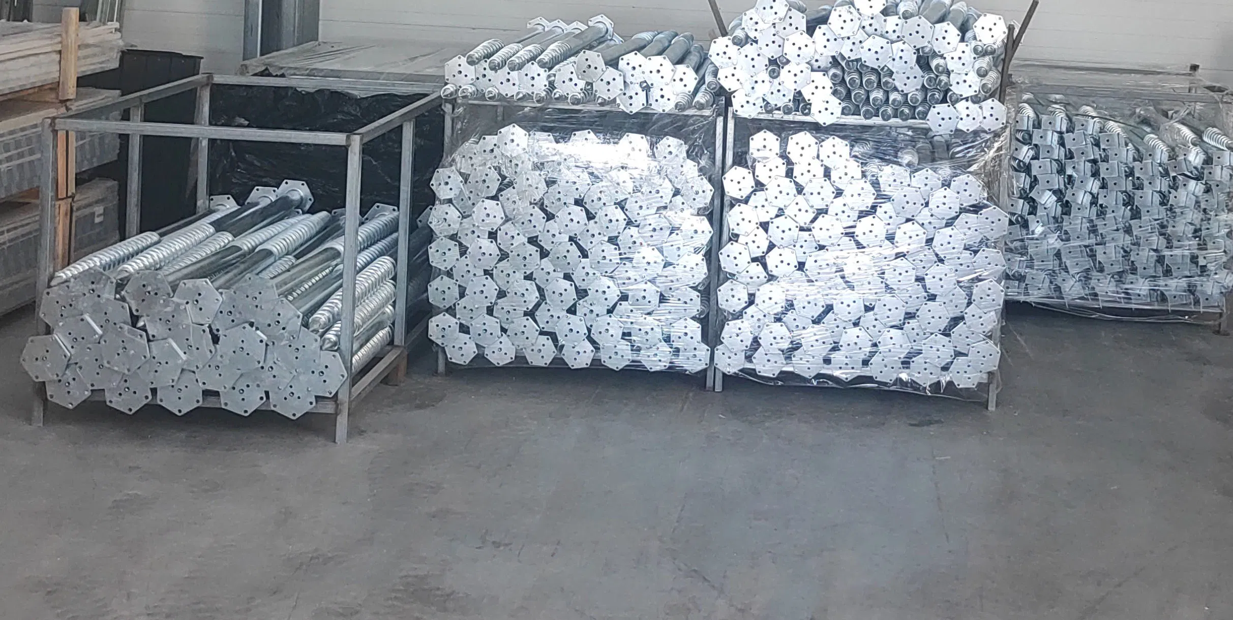 Винтовая свая 800 мм с фланцем для фундамента