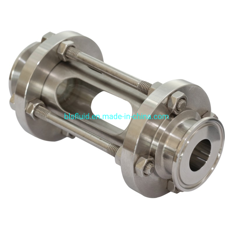 Food Grade Stainless Steel Inline Pipe Sight Glass