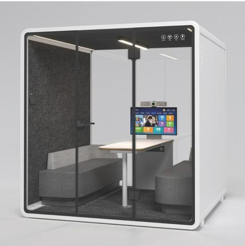 Wholesale Customizable Sound Proof Modular Office Meeting Pod Booth Acoustic Office Pod