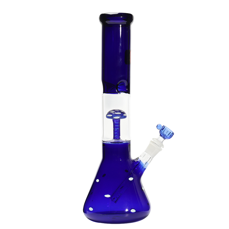 Factory Direct Wholesale Glass Beaker with Ice Catcher Glass Smoking Water Pipe