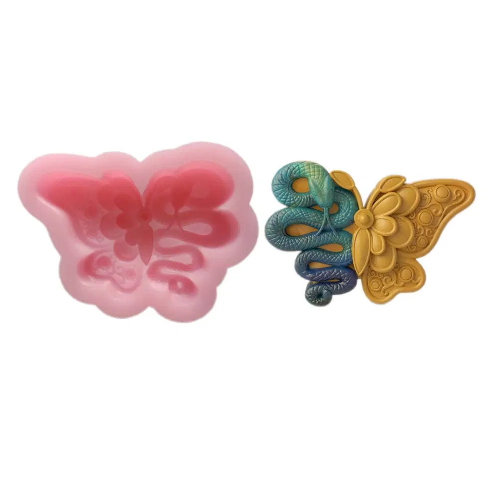 All Saints’ Day Food Grade Resin Candy Chocolate Sugarcraft Mould Halloween Butterfly Snake Fondant Silicone Mold