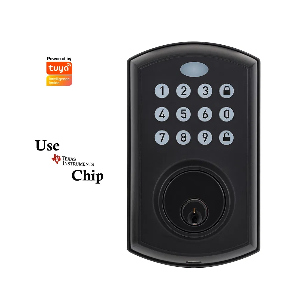 North American Digital Code Door Lock Tuya APP