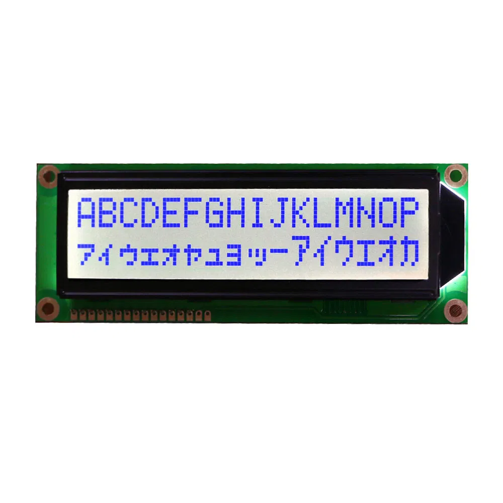 16X2 Characters Big Letter LCD Display with Outline Size 122.0X44.0cm