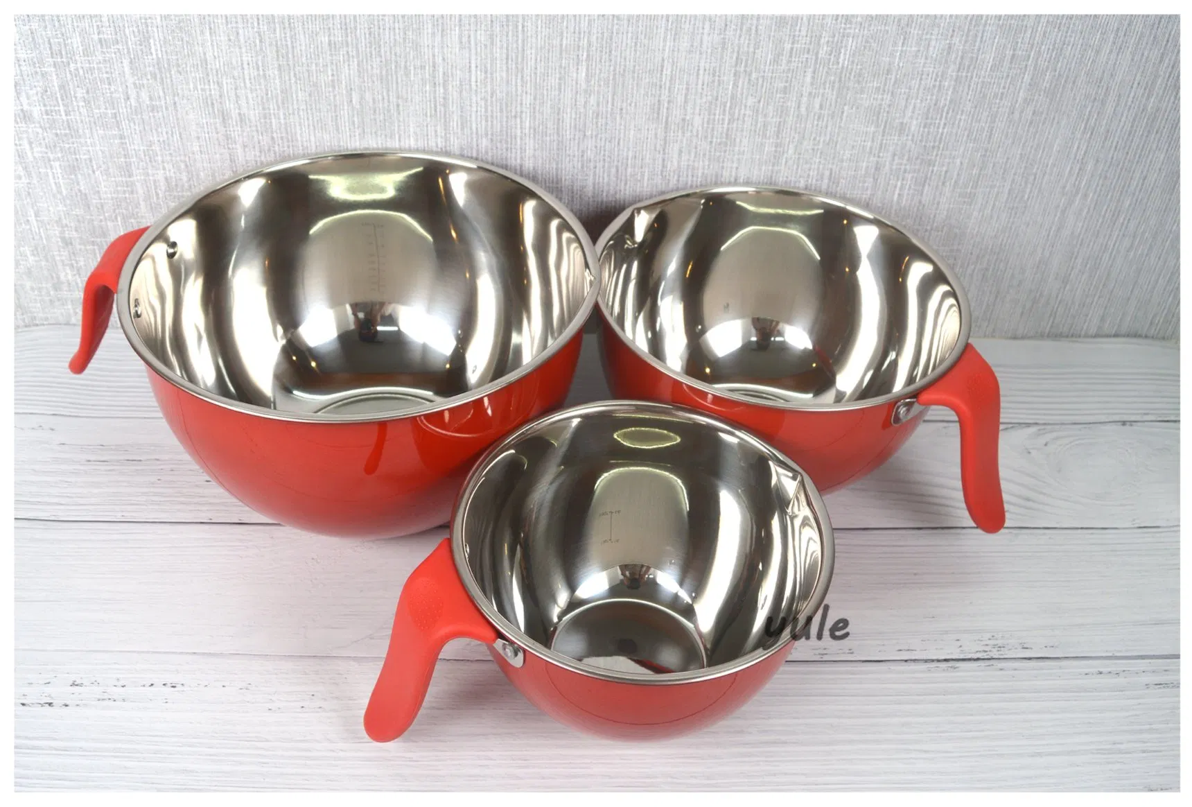 High Quality Factory Wholesale Colorful Bowl Stackable Stainless Steel Mixing Bowl Multifunctional Kitchenware