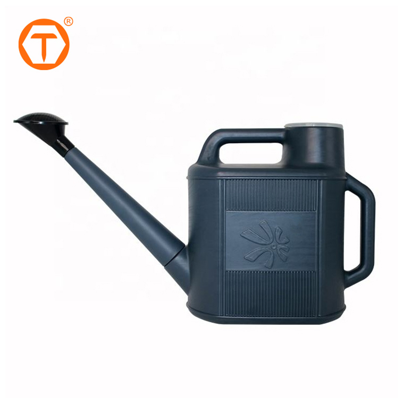Traditional 10L Two Handle Outdoor Plant Eco Friendly PE Plastic Garden Watering Can with Long Spout