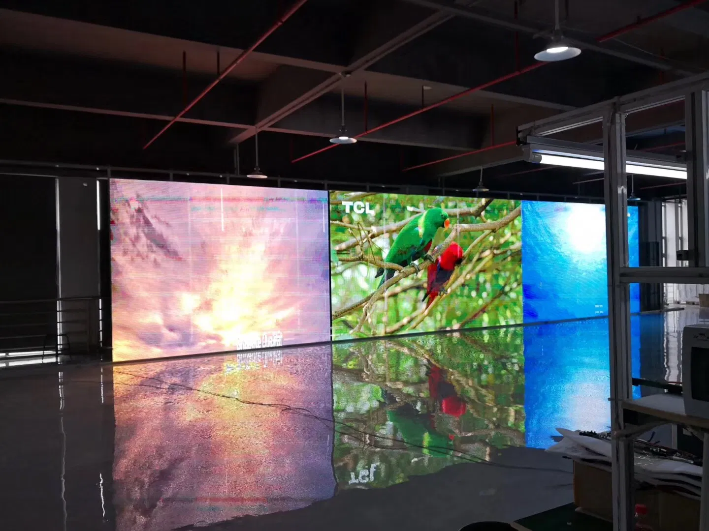 Super Bright Outdoor Commercial Advertising Rental Transparent LED Display Screen