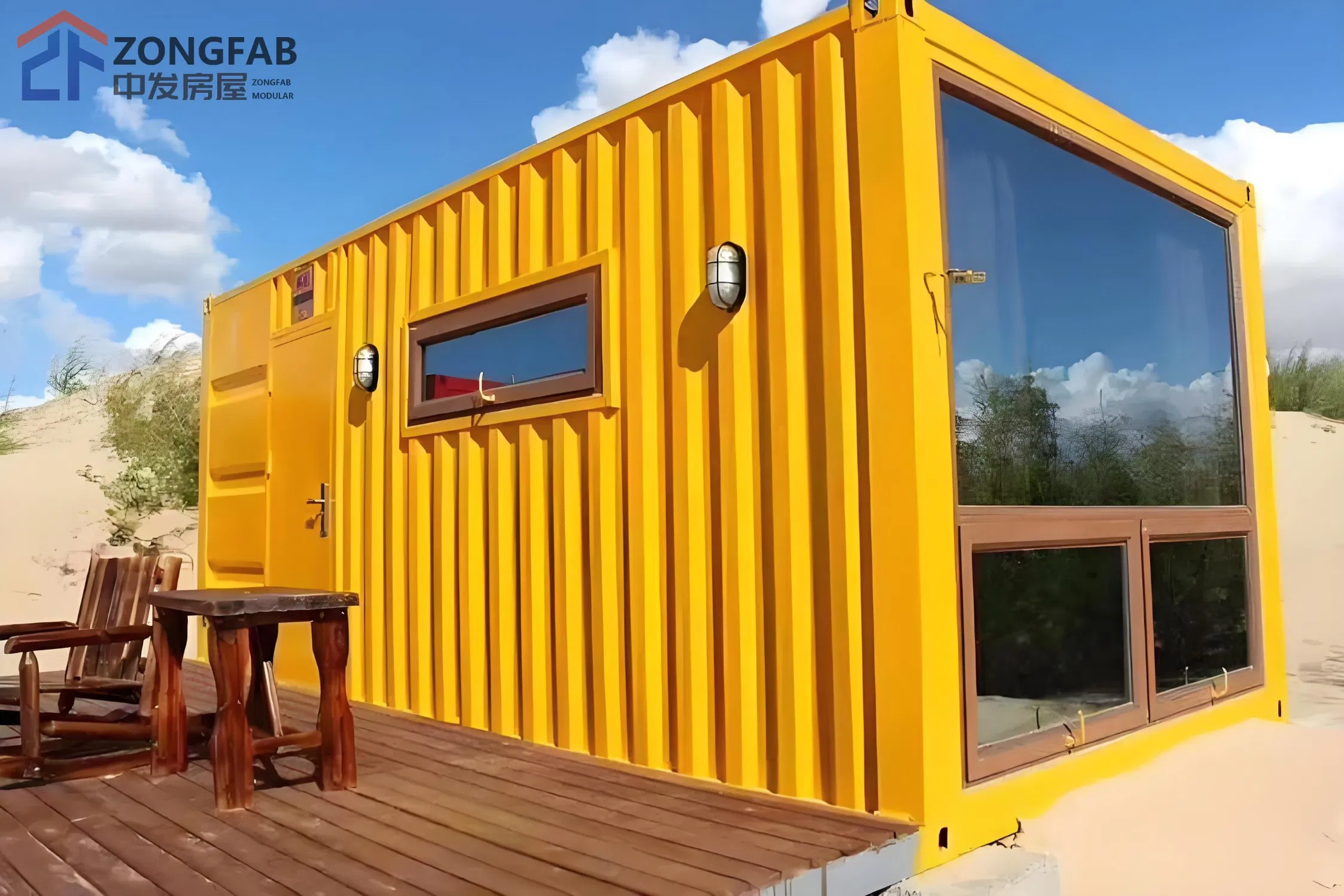 Modern Design Luxury Decoration Commercial Business Converted Transform Renovation Shipping Container House