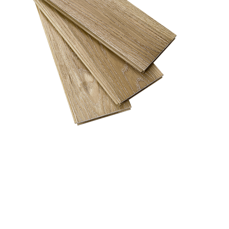 Smooth Brushed Finish Oak Flooring for Bedroom Elegance