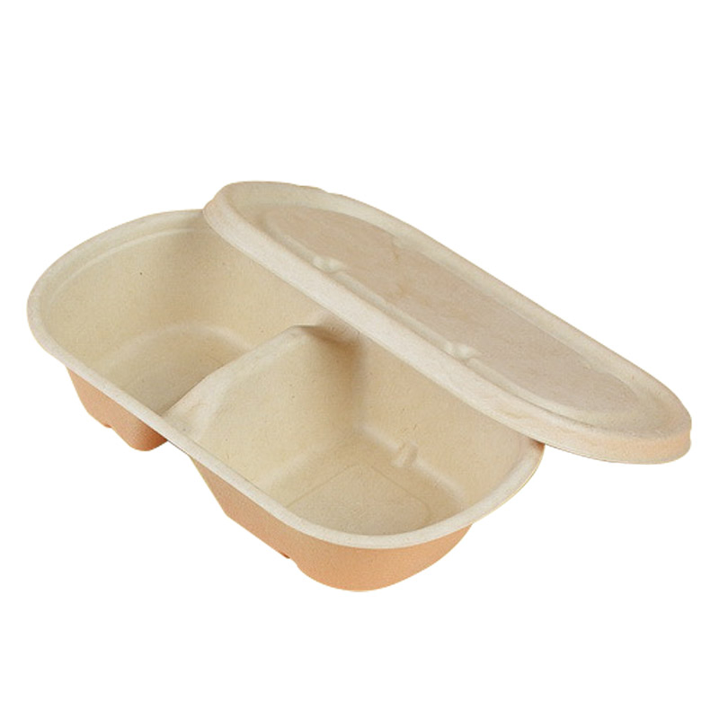 Compostable Children Fruit Food Container Wheat Straw to Go Lunch Rento Box