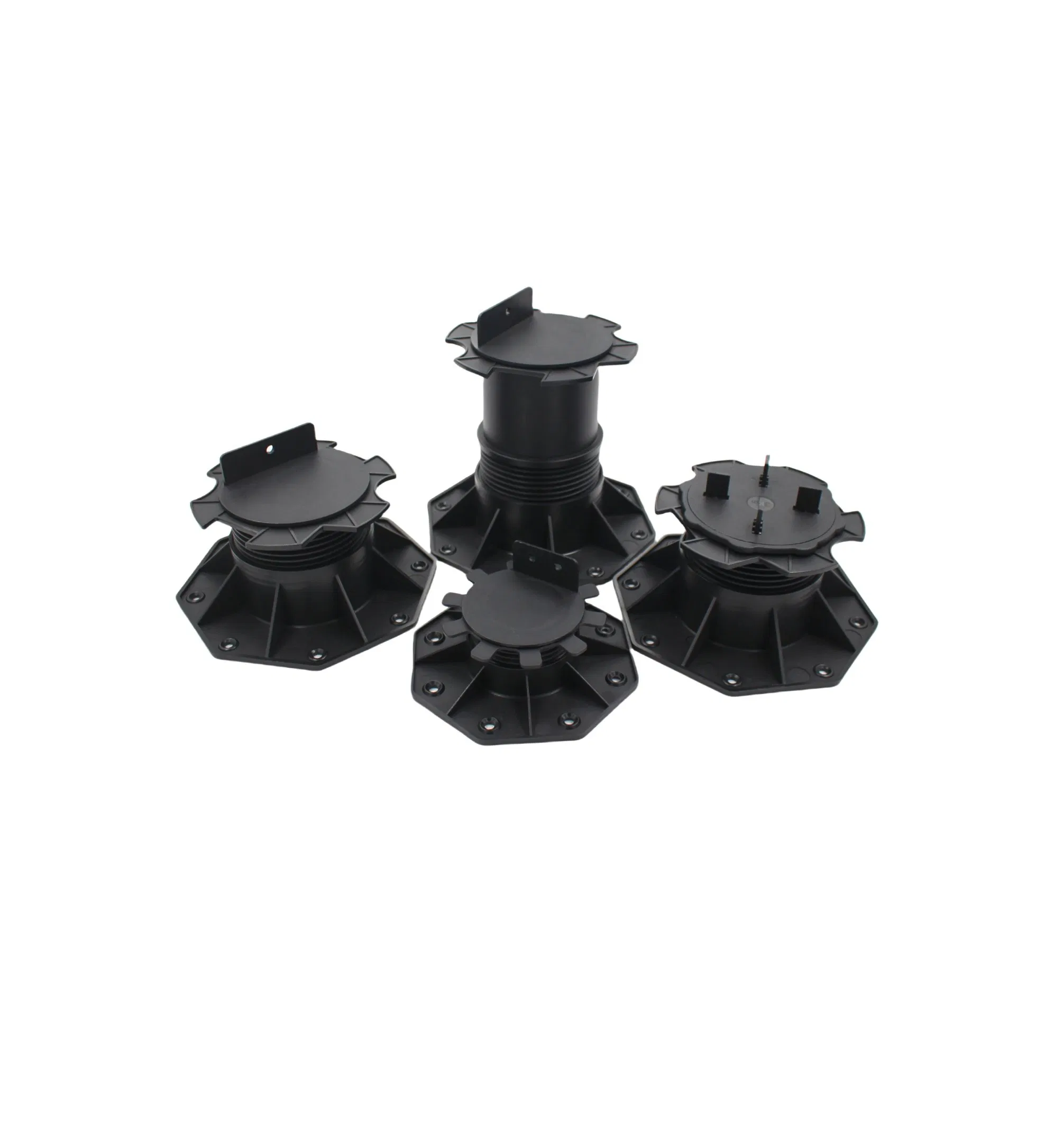 Sustainable Outdoor Adjustable Plastic Pedestal Support with Online Technical Support
