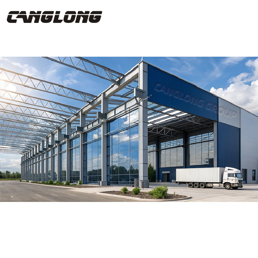 Dye Space Steel Structure Warehouse for Natural Supplies with Extraction and Dye Storage