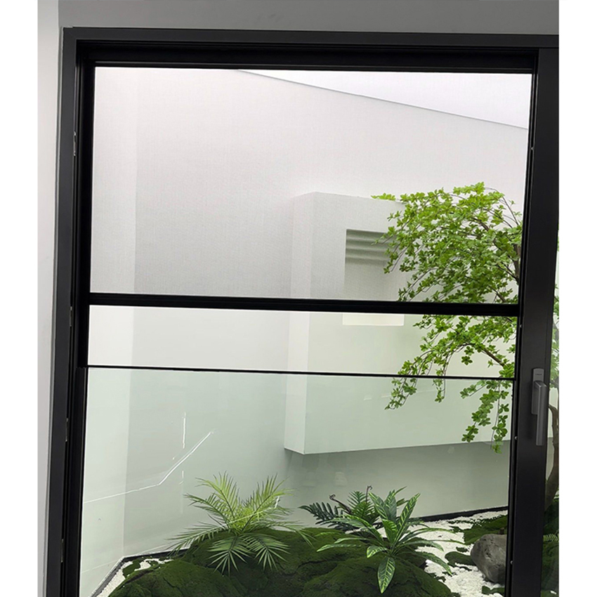 Contemporary Scroll Screen Windows for Elegant Home Designs
