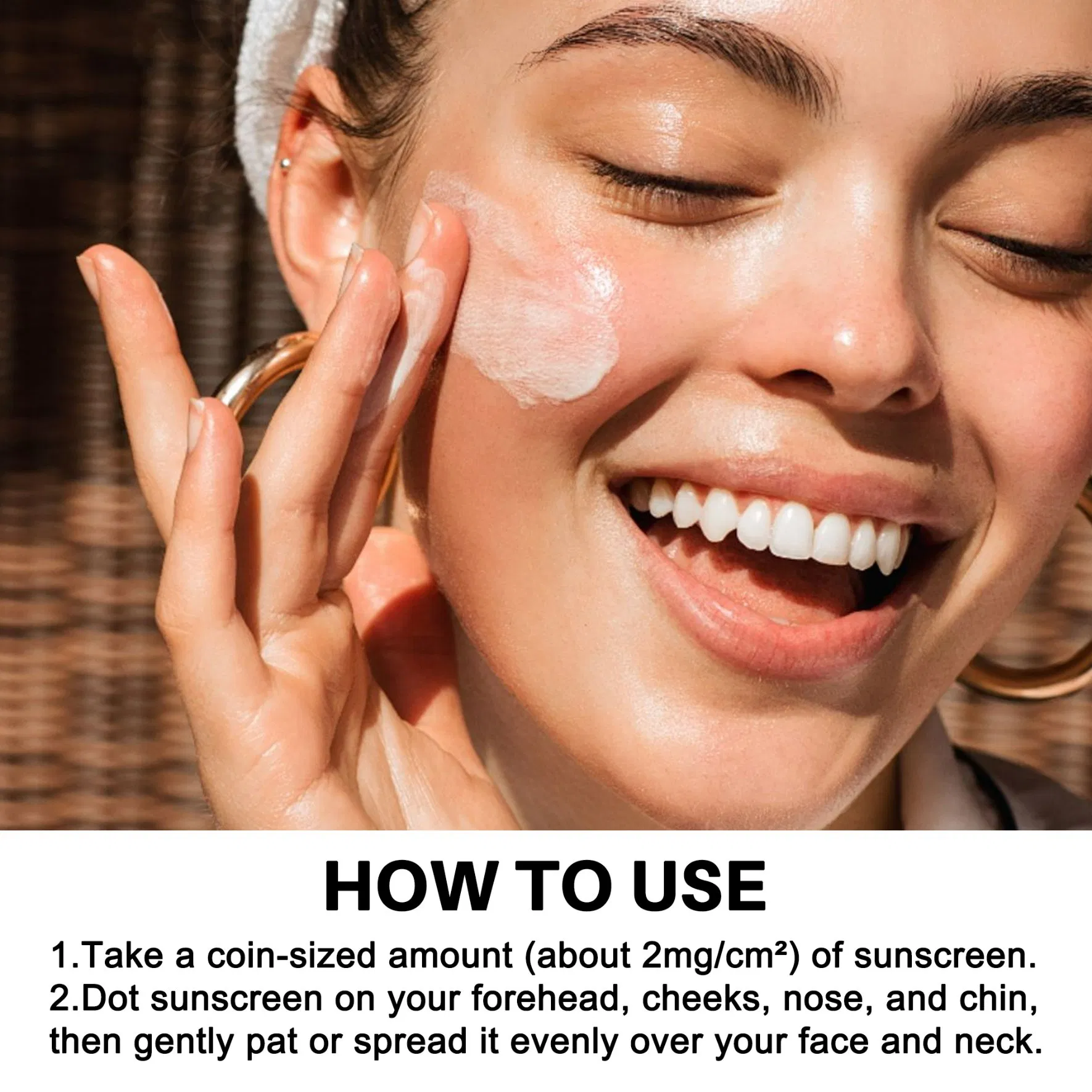 OEM Watermelon Sunscreen Calming Moisturizing Sunscreen