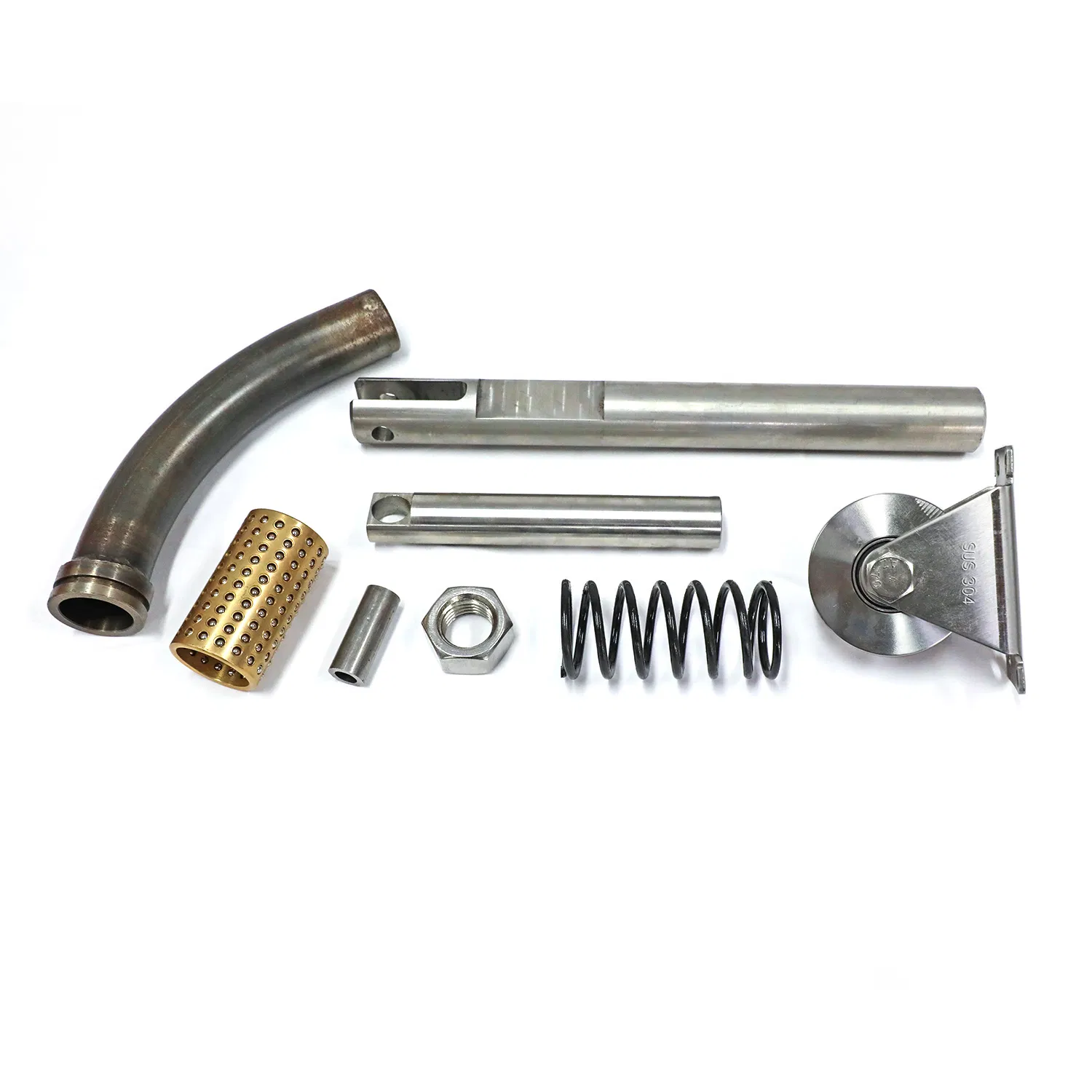 Customized Hard Steel Screws Nuts Fasteners Joint Valve Stainless Steel Pulley Metal Spring Copper Steel Ball Bushing Hardware Accessories