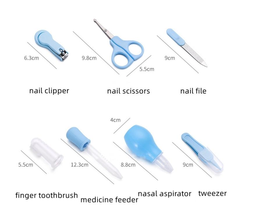 13 PCS High Quality Non-Toxic Baby Healthcare and Grooming Set New Born Care Tools Accessories Kit Gift Boxes