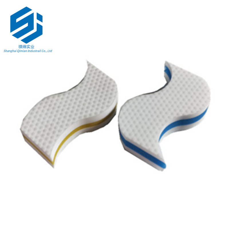 16density Compressed Three Layers Magic Eraser Melamine Sponge