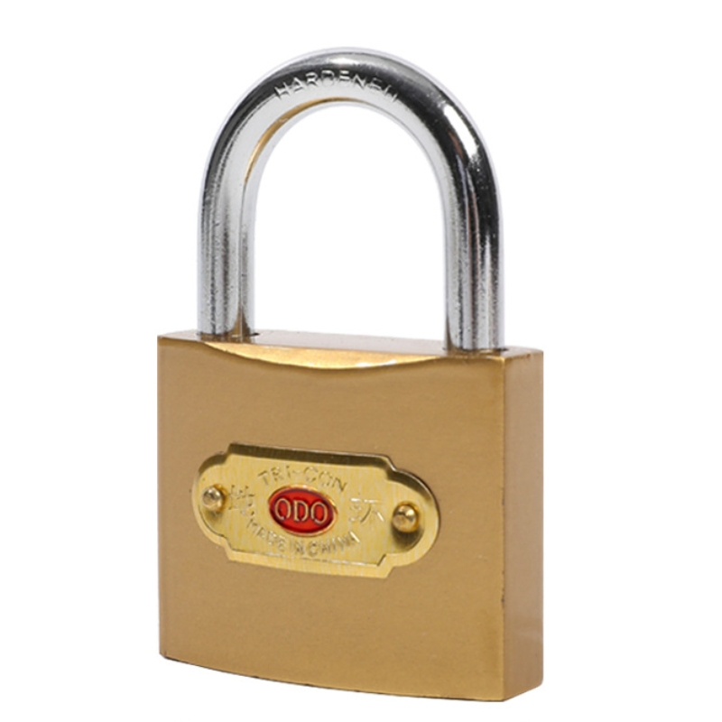 All Kind Padlocks Customized High Quality Sanding Copper Brass Padlock China Locks
