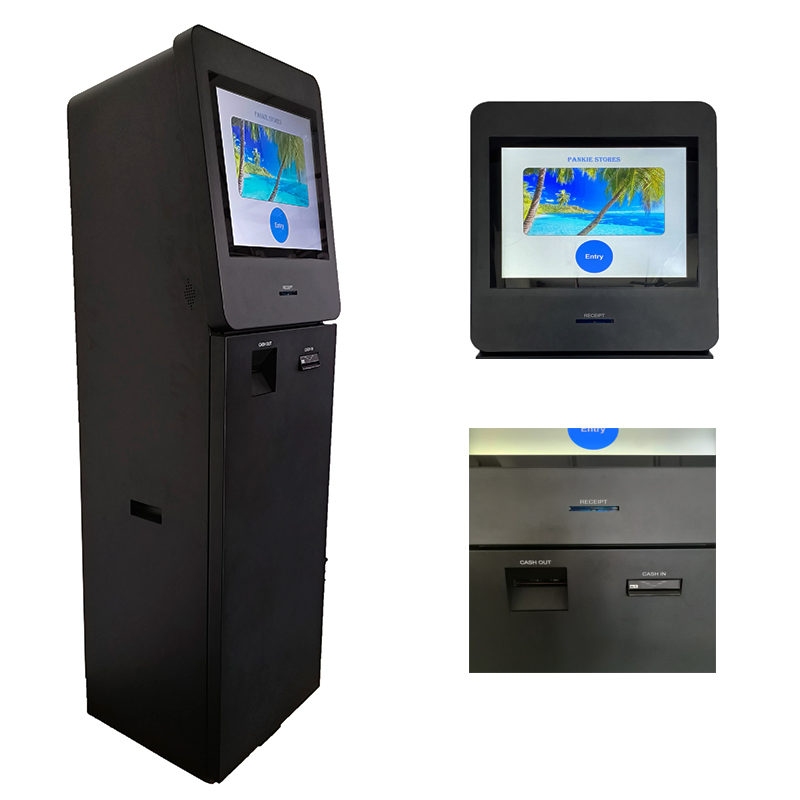 Professional Factory OEM Cash Deposit Withdrawal Local Money Foreign Currency Exchange Machine for Bbanks Airport Exchanges Point Office