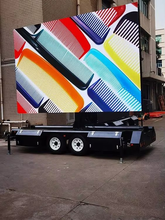 P10 Solar Light Tower of Mobile LED Display Outdoor