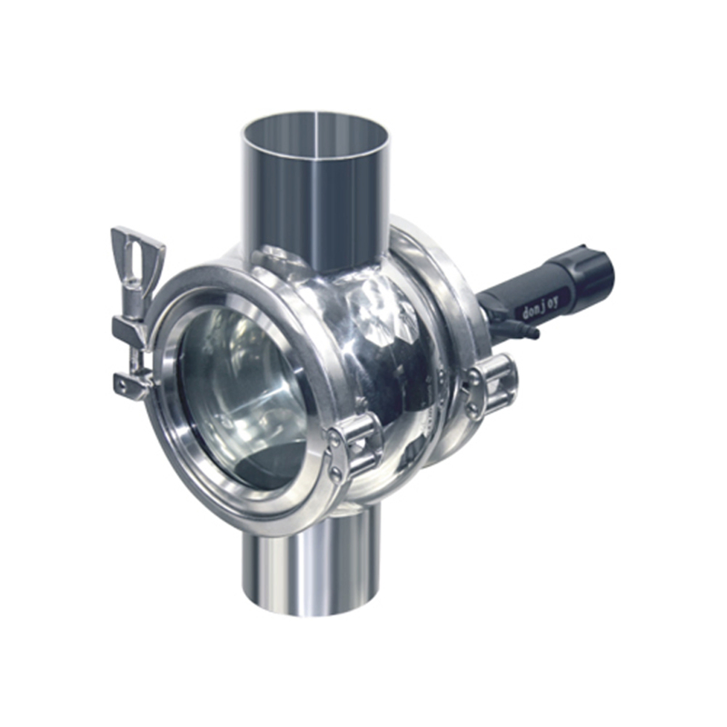 Sanitary Four Way Explosion-Proof Sight Glass