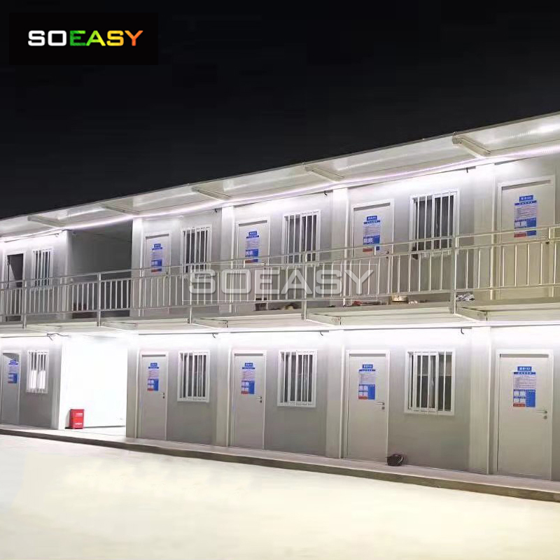 Factory Price Hotel Labor House Folding Foldable Mobile Homes Flat Pack Container Cabin