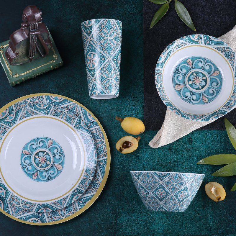 Vibrant Colors Cereal Bowls for Kitchen Soup Dessert Small Salad Pasta