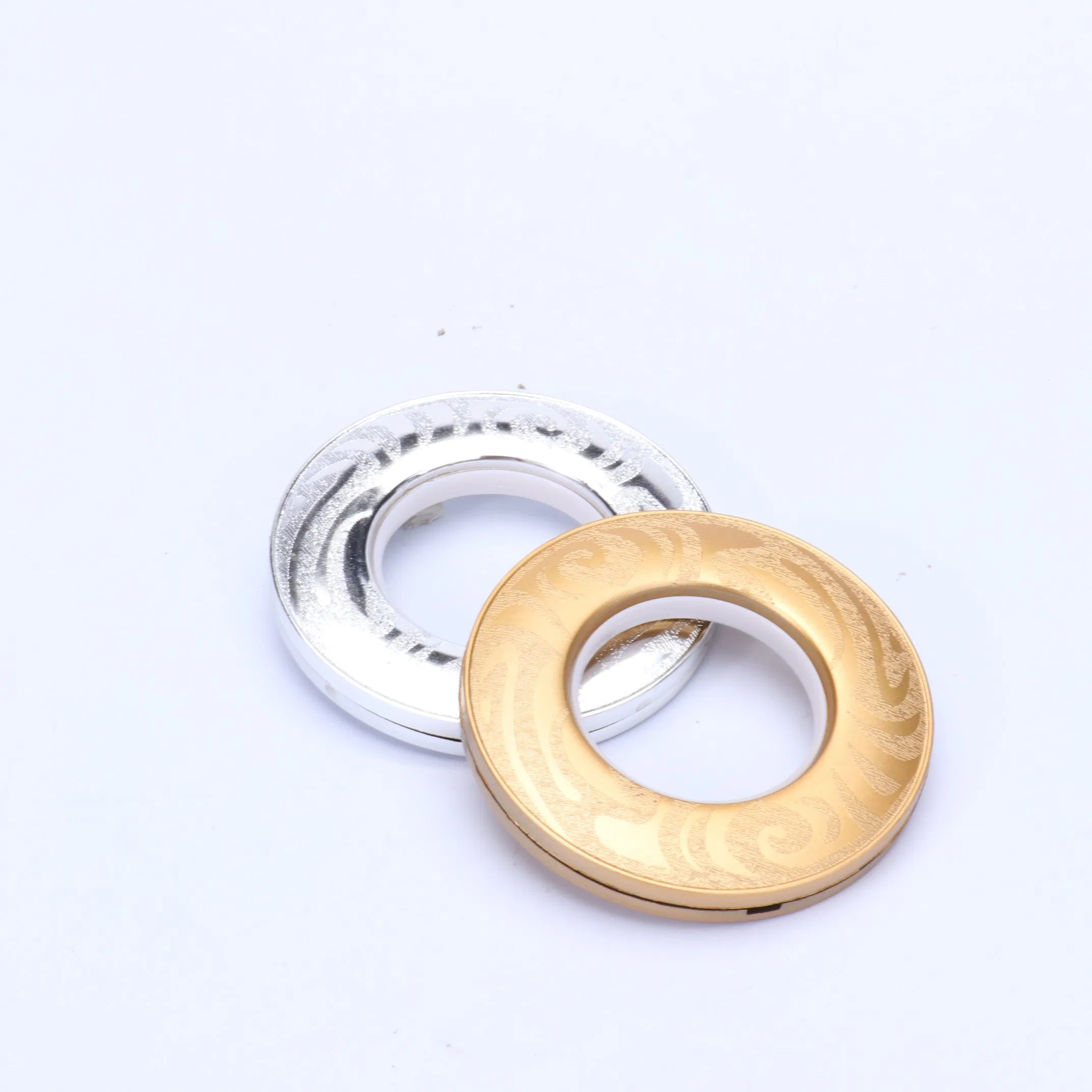 Production Wholesale Curtain Accessories Colorful Wear Durable Plastic Curtain Ring Eyelet