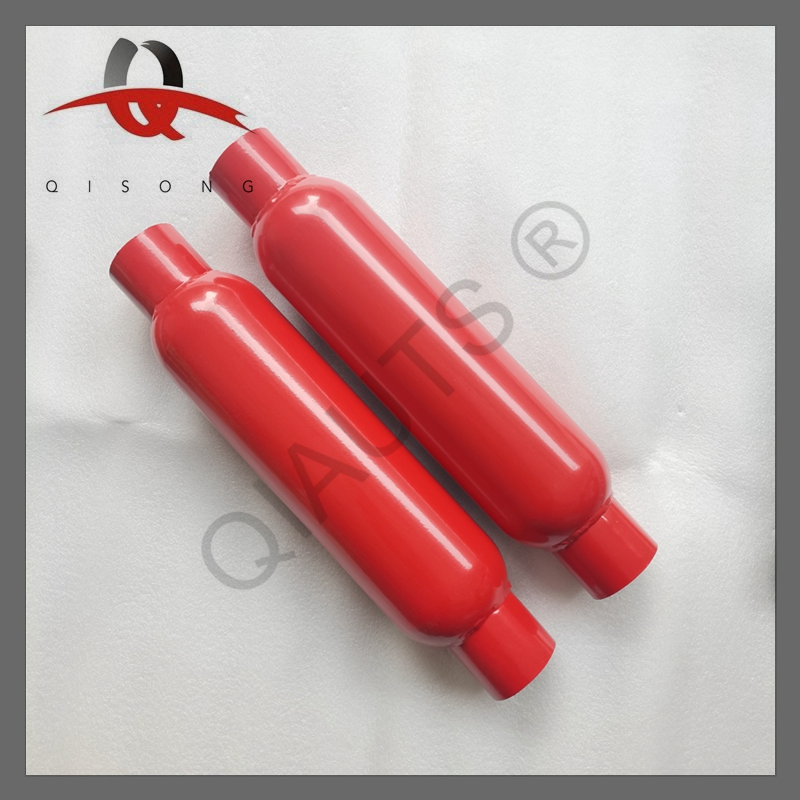 Красный керамический резонатор-глушитель для авто