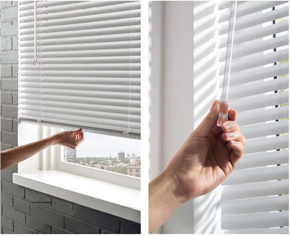 China Natural Material Basswood Venetian Blinds Traditional Classic Style Outdoor Horizontal Blinds