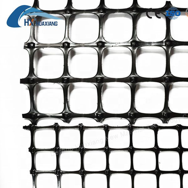 High Strength Pet Biaxial Welding Plastic Geogrid for Roadbed Reinforcement Earthwork Products