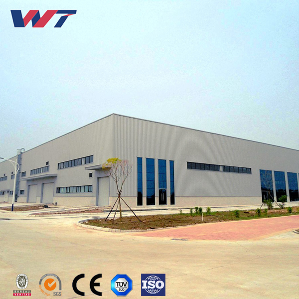 Large Span Prefabricated Steel Structure Warehosue Workshop Metal Building