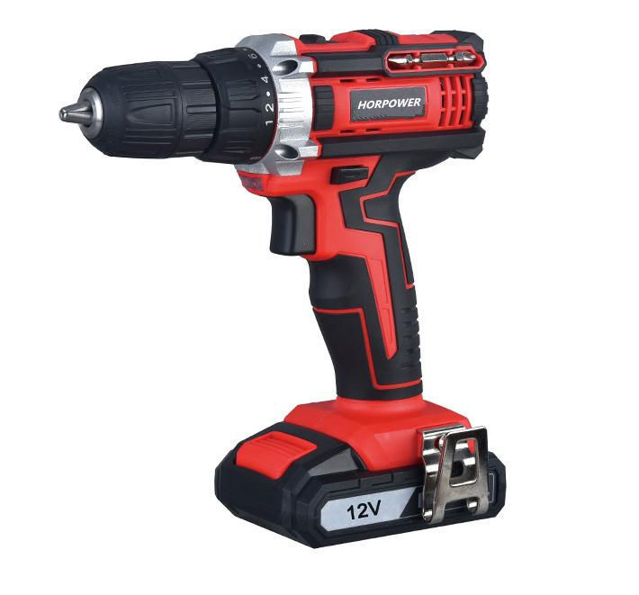 12V Lithium battery Drill Cordless Drill 1.3/1.5ah 10mm 28n. M