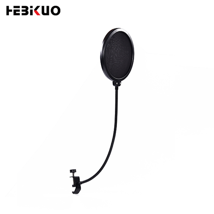 Recording/Meeting/Voice Microphone Accessories Metal Plastic Microphone Wind Screen Mic Pop Filter for Microphone Stand
