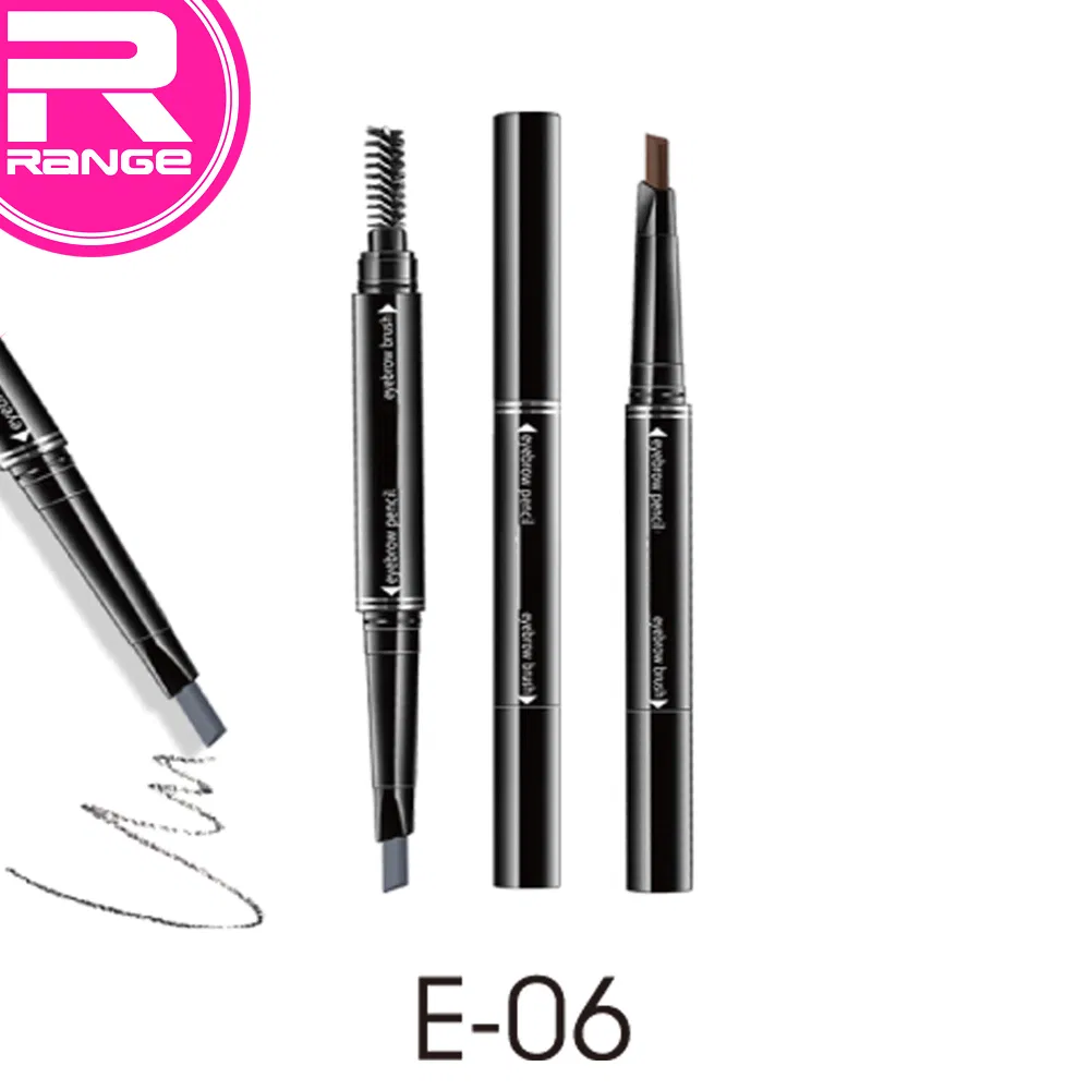 Duo Ended Twist up Eyebrow Pencil with Brow Brush Eyebrow Pen