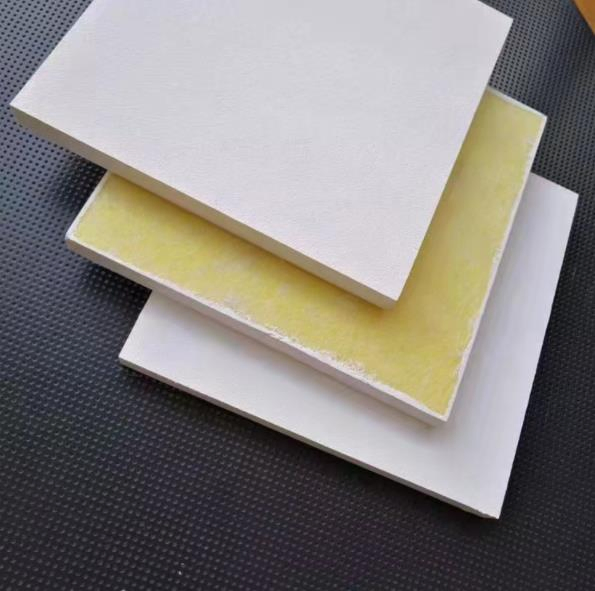 Fireproof Acoustic Soundproof Fiberglass Wool Suspended Ceiling Board for Decoration