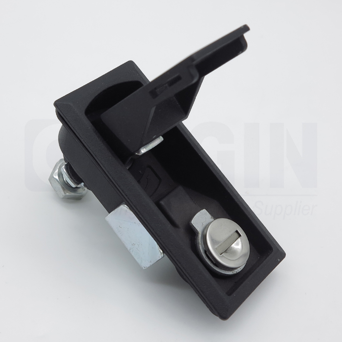 Zinc Alloy Black Coated and Chrome Flush Sealed Trigger Lever Latch Adjustment Grip Lift and Turn Compression Latch