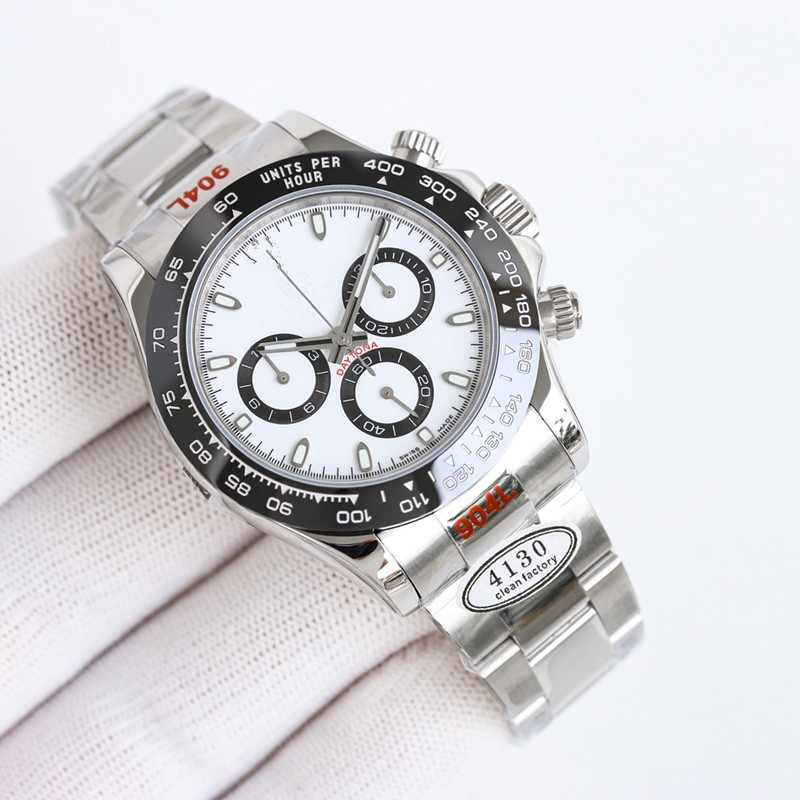 Wholesale Automatic Mechanical Watches Swiss Movement C Factory Men's Luxury Gift Multifunctional Chronograph Wrist Watch